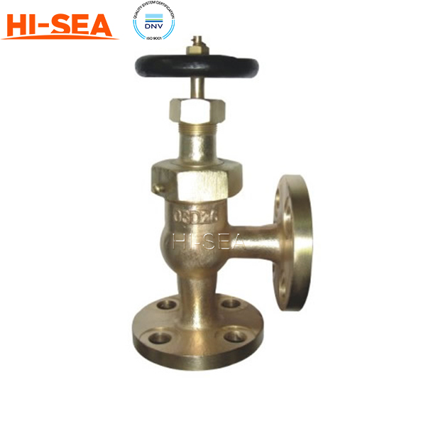 JIS F7322 Marine Ductile Iron Angle Globe Valve